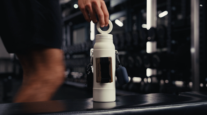 Funda Ringo Move para Botella (710ml) Marfil