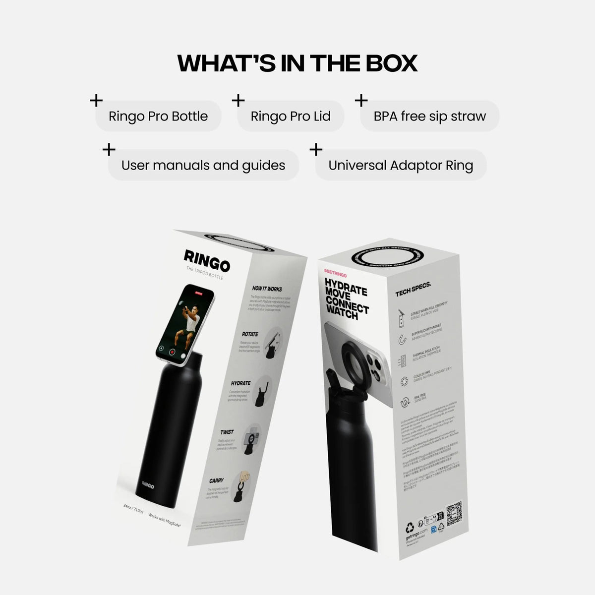 Ringo Pro (710 ml) Negro