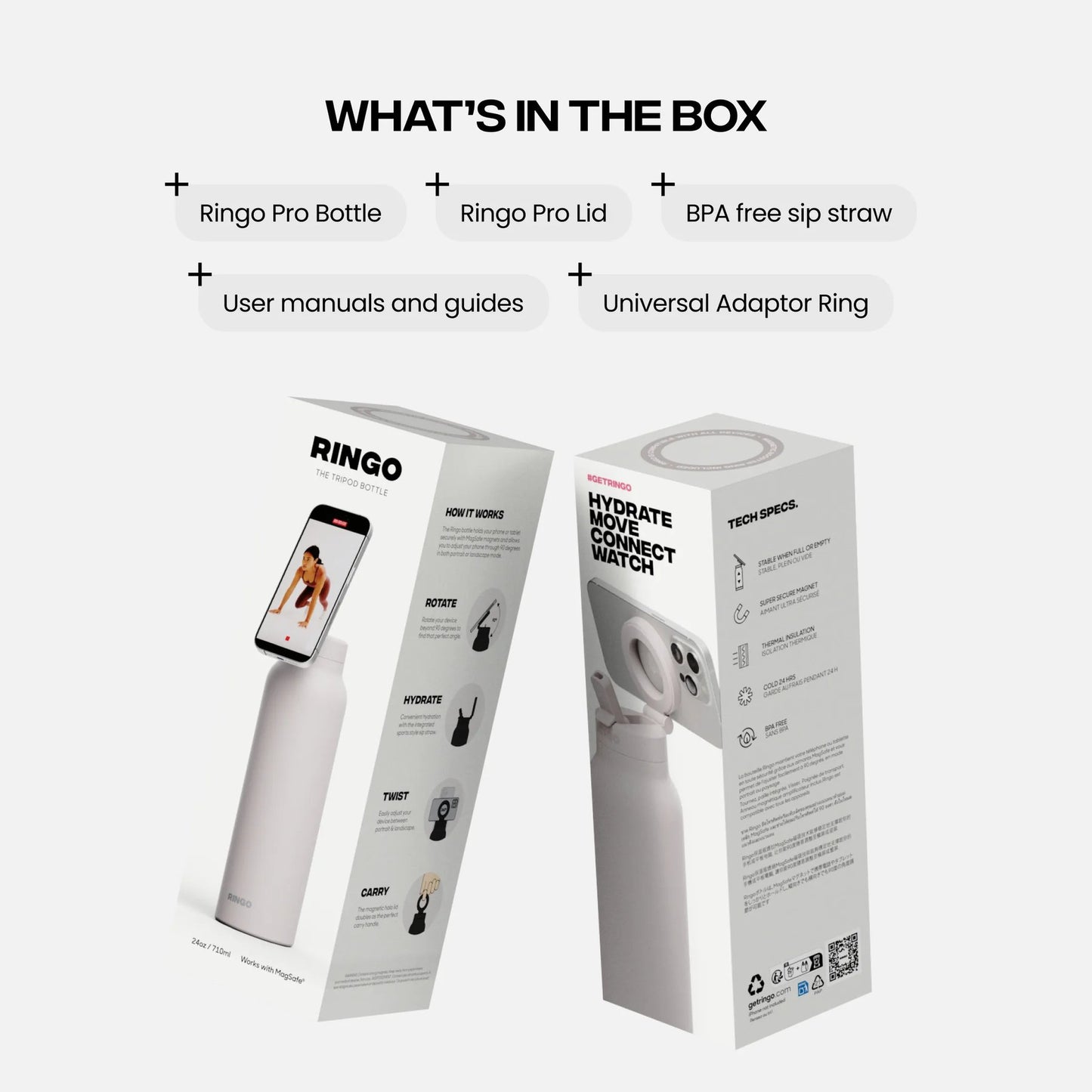 Ringo Pro XL (950ml) Marfil